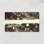 Cartes Brown en cuir moulu (Dos)