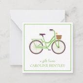 Cartes Cadeaux Bicyclettes (Devant)