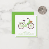 Cartes Cadeaux Bicyclettes (Devant/Arrière en situation)