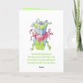 Cartes cadeaux Carte d'anniversaire (Dos)