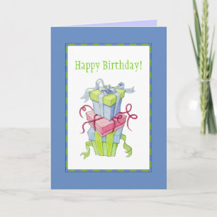 Cartes cadeaux Carte d'anniversaire