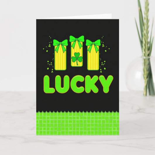 Cartes Cadeaux Chanceux (Devant)