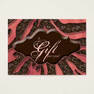 Cartes cadeaux de beauté Certificats Parties scint
