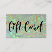 Cartes cadeaux de la boutique Green Opal (Devant)