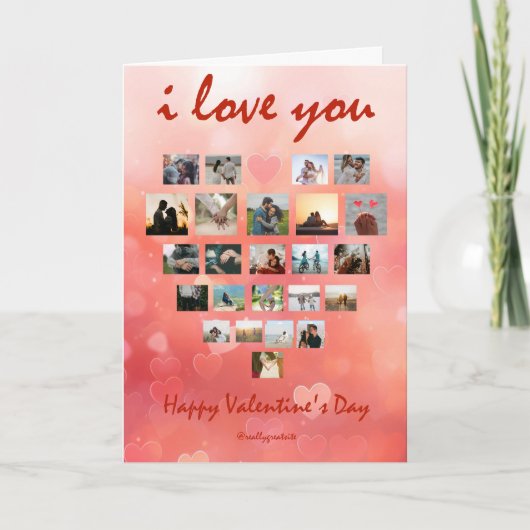 cartes cadeaux de la Saint-Valentin (Devant)