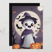 Cartes Cadeaux Fantomatiques – Halloween (Devant / Derrière)