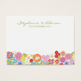 Cartes-cadeaux Fiançailles à fleurs de printemps
