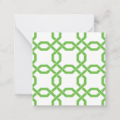 Cartes Cadeaux Lattice & Grosgrain (Dos)