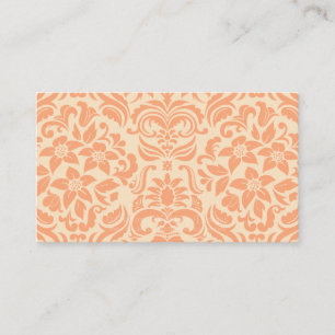 Cartes cadeaux Peach and Cream Mariage damassé
