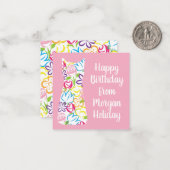 Cartes Cadeaux Personnalisées (Devant/Arrière en situation)