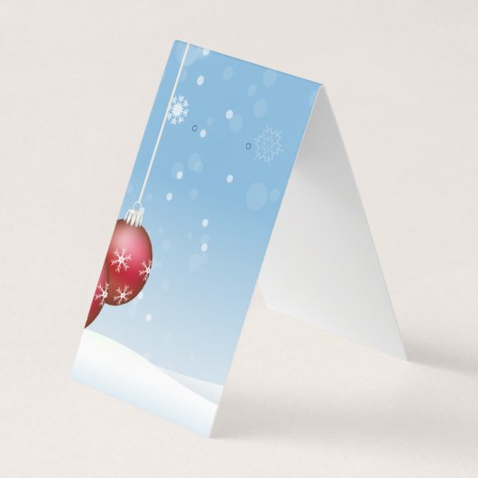 Cartes Cadeaux Vacances Plier Tente Poulage Écran (Devant)