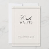 Cartes & Cadeaux Vintage Classic Clair Gris (Devant)