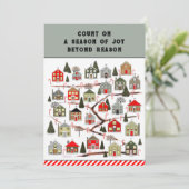 Cartes Calendrier de Noël (Debout devant)