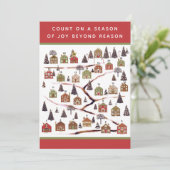 Cartes Calendrier de Noël (Debout devant)