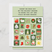 Cartes Calendrier de Noël (Devant)