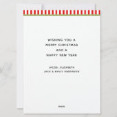 Cartes Calendrier de Noël (Dos)