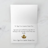 Cartes Canada Feuille d'érable Cartes de voeux (Intérieur)