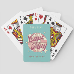 Cartes Cape May New Jersey jeu de plage de vacances