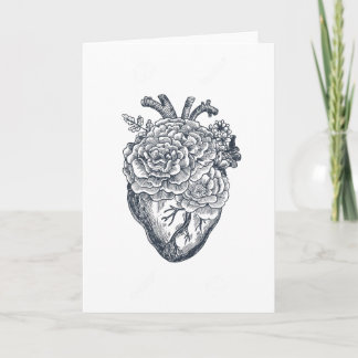 Cartes cardiaques anatomiques Tattoo