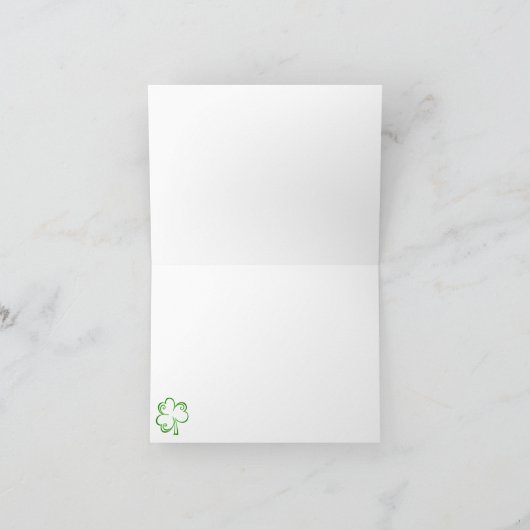 Cartes cardiaques shamrocks (Intérieur)