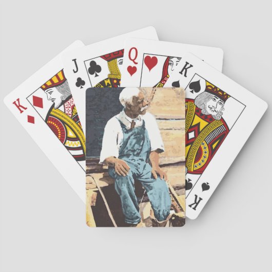 Cartes Carte de jeu afro-américaine (dos)