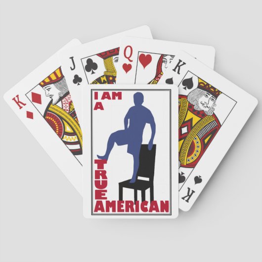 Cartes Carte de jeu américaine (dos)