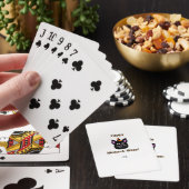Cartes Carte de jeu Black Cat Meow-A-Ween (In Situ)