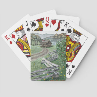 Cartes Carte de jeu Cabine Appalachian (Premium Poker)