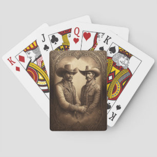 Cartes Carte de jeu classique Cowboys 4