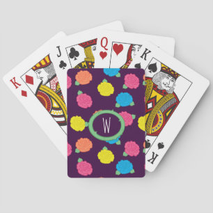 Cartes Carte de jeu classique Rose Neon