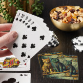 Cartes Carte de jeu de chats (In Situ)