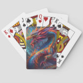 Cartes Carte de jeu de dragon coloré (dos)