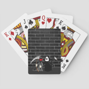 Cartes Carte de jeu de la mort de la Faucheuse Grim