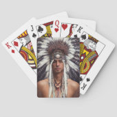 Cartes Carte de jeu des Ojibwe d'Amérique (dos)