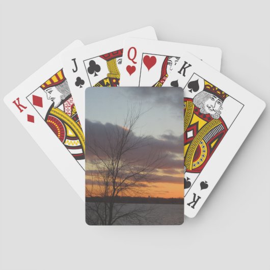 Cartes Carte de jeu Lake Sunset (dos)