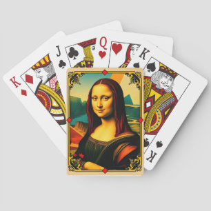 Cartes Carte de jeu Mona Lisa