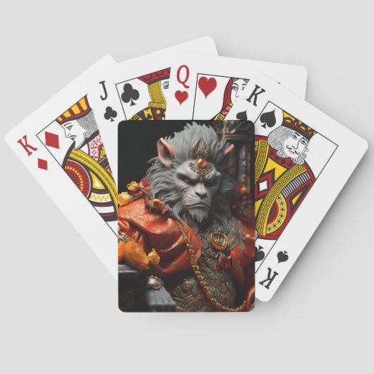 Cartes Carte de jeu Monkey King (dos)