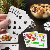 Cartes Carte de jeu Ode à cinq (In Situ)
