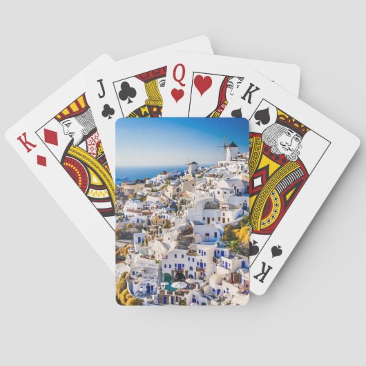 Cartes Carte de jeu Santorini (dos)