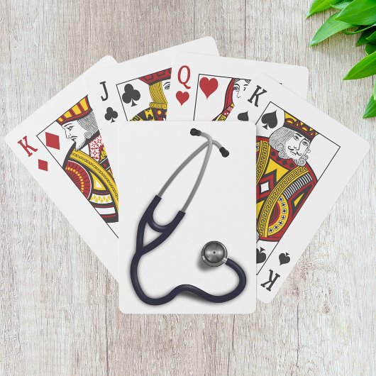 Cartes Carte de jeu stéthoscope