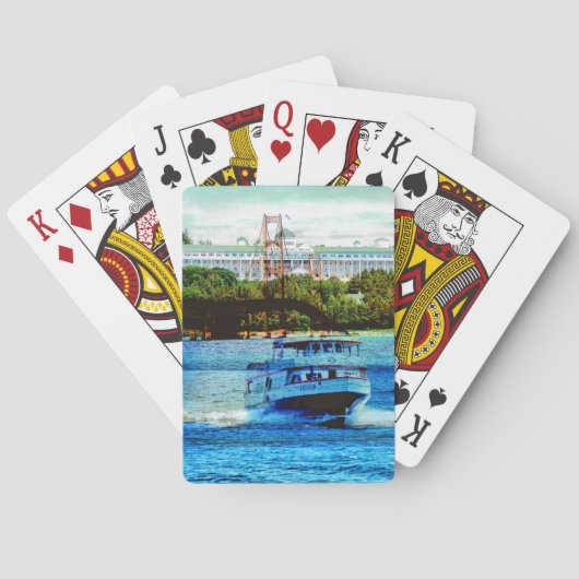 Cartes "Cartes de jeu du pont Mackinac" (dos)