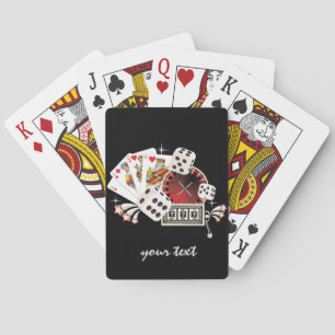 Cartes casino, vegas, poker, jeu, carte de jeu pour adult