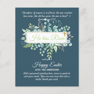 Cartes catholiques de PÂQUES Citation de versets r