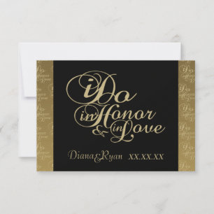 Cartes Champagne RSVP