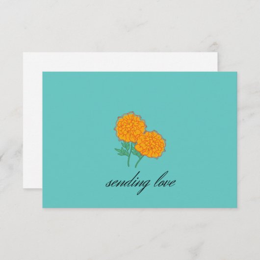 Cartes Chemo - Mots de support pour les temps diff (Devant / Derrière)