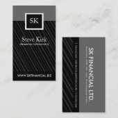 Cartes chiques de profil (Devant / Derrière)