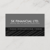 Cartes chiques de profil (Dos)