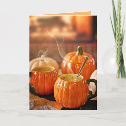 CARTES CITROUILLES HAPPY HARVEST (ANTI-HALLOWEEN) (Devant)
