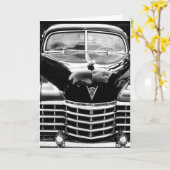 CARTES CLASSIQUES D'ANNIVERSAIRE DE VOITURE CLASSI (Fleur jaune)