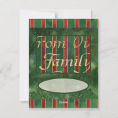 Cartes classiques de Noël par Audrey Jeanne (Dos)